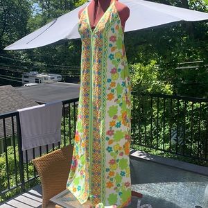 Milly of New York vibrant pattern dress sz 12